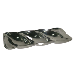 Plateau de service élégant vintage classique personnalisé décoratif en forme de feuille élégant fantaisie personnalisé moderne plateaux en métal - Product Image 4