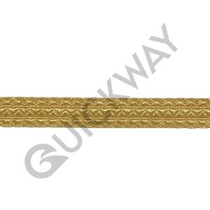 Mylar trenza/adorno Ceremonial alambre trenza encaje Mylar encaje y flecos personalizado mejor Color dorado y diseño 2024 - Product Image 6