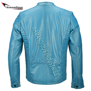 Wholesale Windproof Comfortable <b>Leather</b> <b>Jacket</b> <b>Men</b> <b>Leather</b> <b>Jacket</b> - Product Image 2
