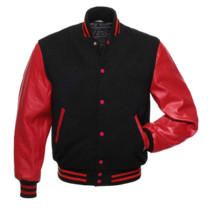 Custom Varsity Jackets / Letterman Jackets Wool Leather Jackets - Product Image 1