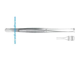 Fórceps de disección de tejido Nelson de acero inoxidable de alta calidad, fabricante y exportador de instrumentos quirúrgicos de 25cm - Product Image 5