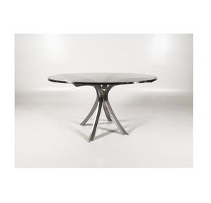Table basse ronde décorative en métal - Product Image 1
