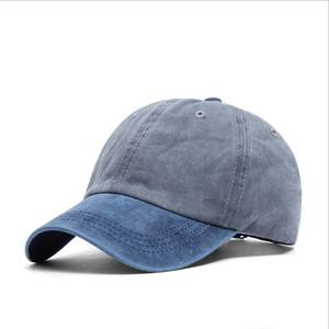 100% Cotton Washed Two Tone <b>Baseball</b> <b>Cap</b> for Wholesale - Product Image 5
