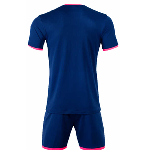 Uniforme de Fútbol para Hombre, Cuello Redondo, Poliéster Sublimado, Cómodo, Logotipo Personalizado, Nombre del Equipo, Servicio OEM, Talla Personalizada, Muestra en 7 Días - Product Image 2