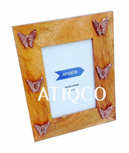 Vintage Modern Wooden <b>Frames</b> Exquisite Indian Handicrafts with Rustic Charm Perfect Blend of Classic and Contemporary Woodwork - Product Image 1