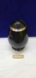 Urne de crémation en laiton ONYX noir pour adulte, pour cendres humaines, fournitures funérailles, cuivworld, inde - Product Image 5