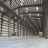 Edificio Prefabricado Modular de Estructura de Acero, Diseño de Nave Industrial de Bajo Costo, Almacén de Estructura de Acero