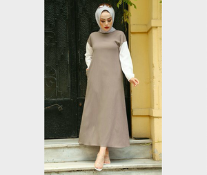 Tunique Abaya Kaftan pour femmes, vêtements islamiques, nouvelle saison, mode arabe musulmane, dubaï, qualité turque, collection - Product Image 1