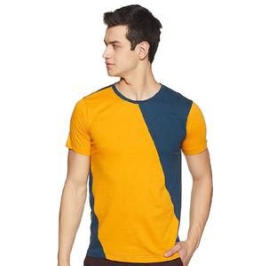Nouveaux t-shirts pour hommes à col rond et manches courtes en polyester/coton respirant, design tendance, couleur personnalisée, logo uni, séchage rapide - Product Image 4