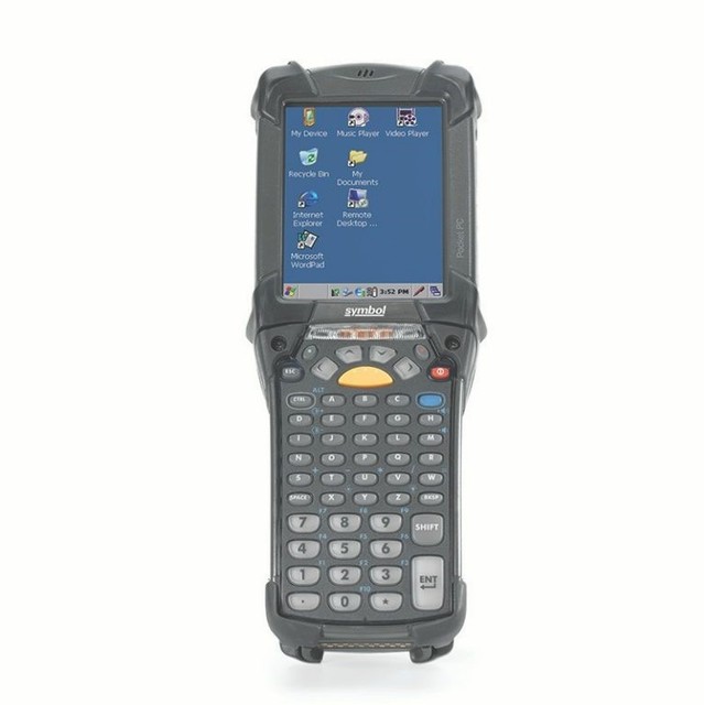 Rugged PDA MC9200 Terminal Windows CE 7.0 Handheld RFID 2D Barcode Scanner Dual Core Processor IP64 Sealing Indoor Outdoor Use
