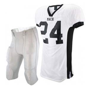 Uniforme de football américain taille adulte prix d'usine en stock vente en ligne uniforme de football américain pour hommes - Product Image 4