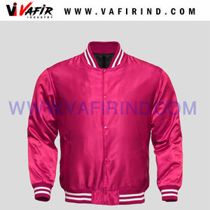 Chaqueta Bomber Bordada de Punto de Satén Chaqueta de Invierno de Talla Grande con Relleno de Algodón Transpirable y Cómodo - Product Image 4