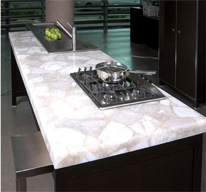 Fait à la main, pierre à quartz transparente, cristaux, diy - Product Image 4