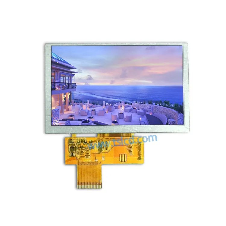 5'' 5 Inch 800x480 Resolution RGB Interface IPS TFT LCD Screen