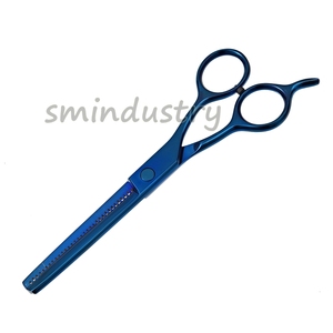 Ciseaux de coiffeur professionnel, pour salon de coiffure en acier inoxydable 440C, avec repose-doigt réglable, nouveauté, vente en gros, (SC08) - Product Image 2