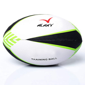 Fútbol de Rugby de PVC colorido de goma suave de buena calidad exportado para entrenamiento - Product Image 6