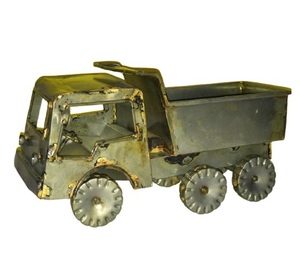 POTS DE PLANTEUR DE HAUTE QUALITÉ POTS DE FLEURS CAMION EN FORME DE CAMION EN FER EN MÉTAL PLANTEUR ROUES NOIRES DÉCOR DE JARDIN - Product Image 6