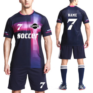 มาใหม่ที่กำหนดเองอาชีพ2021 2022ผู้ชายเครื่องแบบฟุตบอลเสื้อฟุตบอลเสื้อกีฬาธรรมดา - Product Image 1