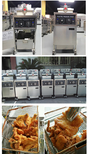 Freidoras-olla eléctrica CE para freidora de pollos, máquina para freír kfc, pequeña, a presión, para restaurante - Product Image 5