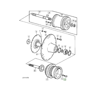 Vis de tracteur robuste Tradella International 19M7073, fixation en acier inoxydable de précision pour machines agricoles - Product Image 5