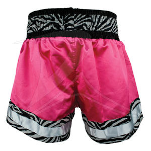 Logotipo personalizado de alta calidad Spandex/poliéster MMA Boxing Fighter Shorts Transferencia de calor Impreso Adulto Artes marciales Etiqueta privada - Product Image 4