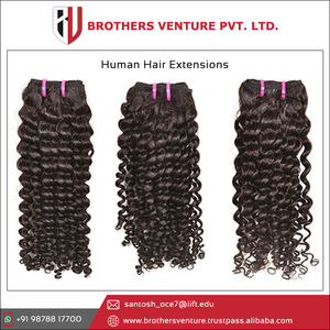 Vente en gros d'extensions de cheveux vierges Remy vendeurs indiens de cheveux de temple bruts brésiliens et alignés acceptés - Product Image 4