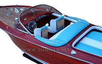 RIVA AQUARAMA Barco de Madera Hecho a Mano, Modelo Personalizado, Estilo Náutico, Regalo Empresarial, Entrega Rápida, Precio Competitivo, Barco Pintado