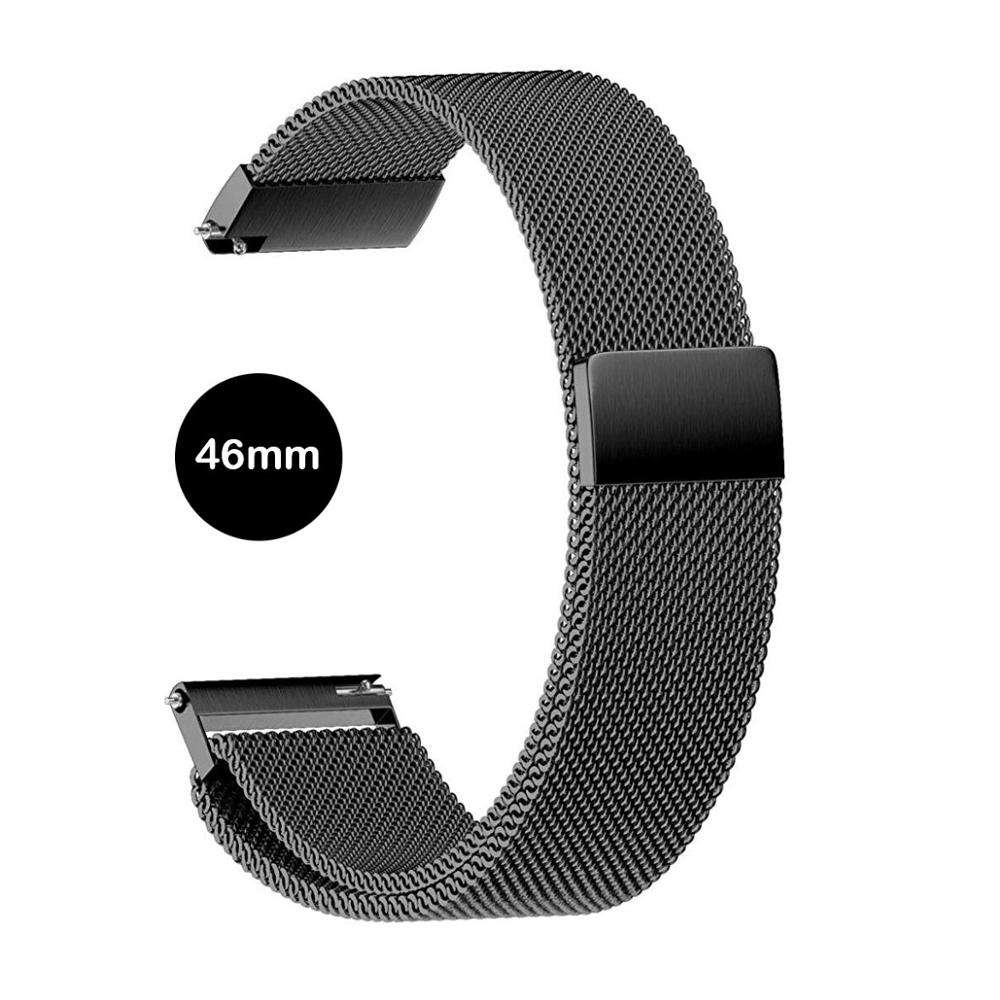 Milanese Black-46mm