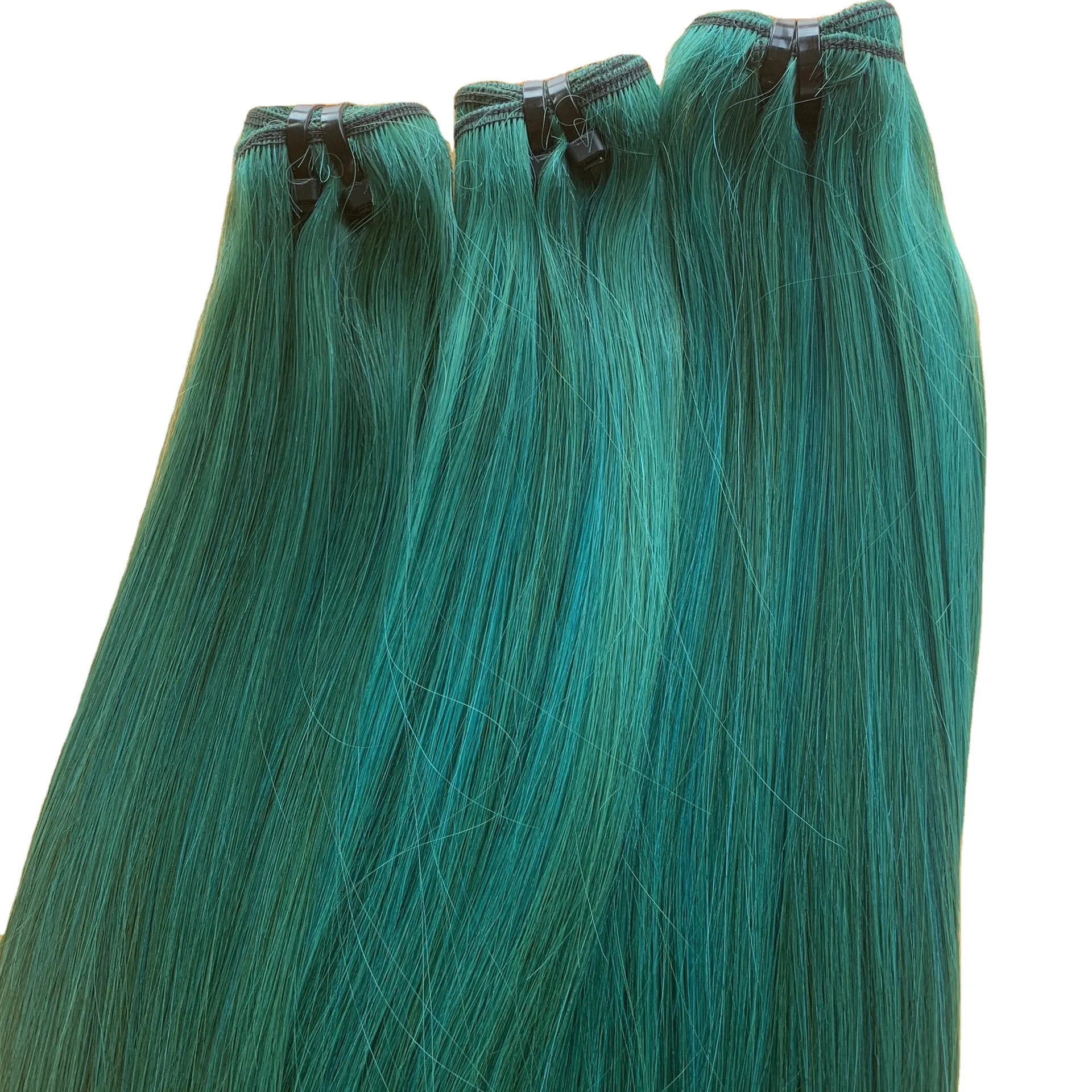 Prezzo all'ingrosso dei capelli vietnamiti grezzi al 100% dalla produzione di vari colori e Texture