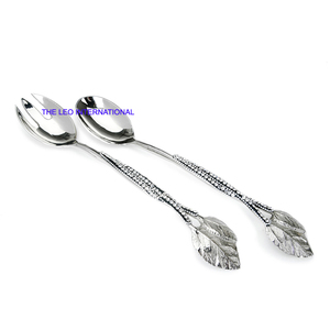 Juego de cubiertos plateados para restaurante, Cucharas, tenedores y cuchillos, cubiertos de acero inoxidable - Product Image 5