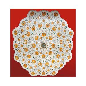 Mesa decorativa de mármol, diseño antiguo - Product Image 1