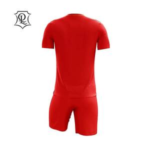 Maillots de football personnalisables OEM, respirants, séchage rapide, en tissu molletonné 100% coton, vêtements de football - Product Image 2