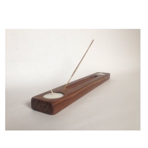 Porte-encens en bois de manga naturel, porte-bougies, en bois de manga, créatif, personnalisé, pour cadeau, offre spéciale, 100% - Product Image 2