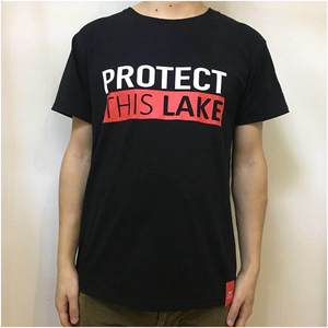 100% Cotton Solid Knitted Breathable T-<b>Shirt</b> <b>for</b> <b>Men</b> Custom <b>Silk</b> Screen Printing Oversized - Product Image 2