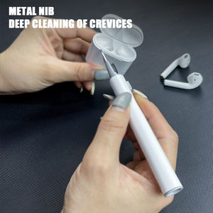 Kit limpiador de auriculares para <span class=keywords><strong>Airpods</strong></span> Pro 1 2, cepillo de auriculares inalámbrico, funda de auriculares, Herramientas de limpieza para Iphone y Samsung - Product Image 5