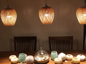 High Quality Vietnam Handwoven Natural Asian <b>Bamboo</b> Pendant <b>Light</b> Rustic Japanese European Hanging Rattan Lamp <b>Shade</b> Housing - Product Image 2