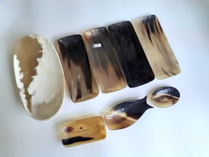 Cuchara y plato de cuerno de Vietnam - Product Image 3