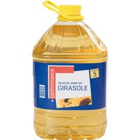 Hoogwaardige 10 liter Italiaanse lichtgele transparante zonnebloemolie ISO HCCP gecertificeerd 100% zuiverheid geraffineerd in plastic fles