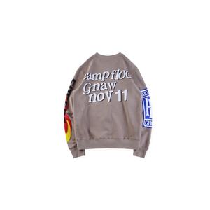 Sweat-shirt ample pour femme en molleton français 100 % coton, éco-responsable, style streetwear, coupe oversize, épaules tombantes, grandes tailles - Product Image 6