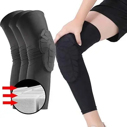 Kids Youth Elbow Knee Pads Padded Compression Arm knee Sleeve for Football Basketball Baseball Soccer Protector Gear