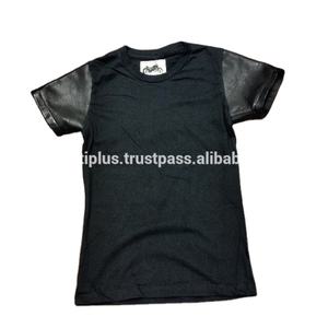 เสื้อยืดหนังแท้สำหรับผู้ชายสั่งทำตามแบบ - Product Image 5