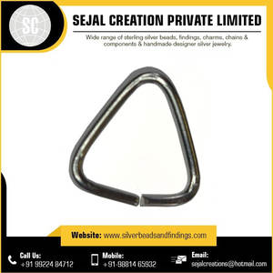 Meilleure vente de produits anneau de saut en argent Sterling 925 au prix de gros découvertes de bijoux et composants - Product Image 4