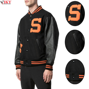 Chaqueta Letterman, chaqueta de béisbol bordada de chenilla personalizada de calidad superior, chaqueta universitaria Varsity - Product Image 6