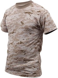 Camisetas Casuales de Poliéster para Hombre Mafra Sports de Alta Calidad, Transpirables, Ecológicas, de Secado Rápido, con Diseño de Camuflaje y Colores en Contraste - Product Image 5