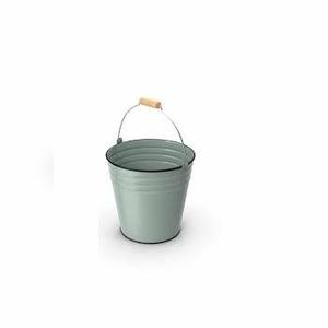 WHITE STYLISH BEST QUALITY ENAMEL ICE BUCKET GALVANIZED BUCKET HOME DECORATIVE BUCKET - Product Image 6