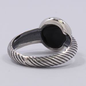 Handmade Gemstone Solid 925 Sterling Silver Statement Wholesale Jewellery For Women Party Wear Trendy <b>Black</b> <b>Onyx</b> - Product Image 4