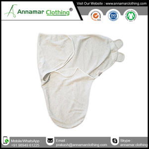 Wholesale Custom Size Organic Cotton Toddler Newborn <b>Muslin</b> Adjustable Swaddle Wrap - Product Image 2