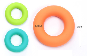 OEM سيليكون قابض يدوي جولة شكل اليد القبضات حلقة المعصم تطوير العضلات - Product Image 4