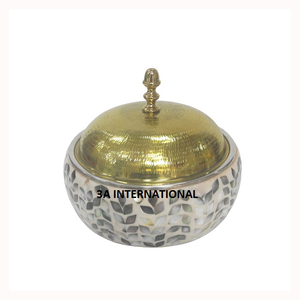 Royal Look Home Hotel Stockage des aliments Nacre servant une marmite Home Hotel Restaurant servant une marmite à un prix abordable - Product Image 1