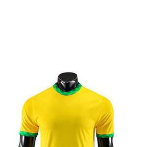 Prix de gros, uniforme de football unisexe de haute qualité, dernier design, vêtements pour adultes, manches courtes, col rond, léger, pour l'été - Product Image 4